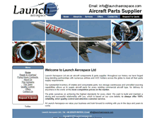 Tablet Screenshot of launchaerospace.com
